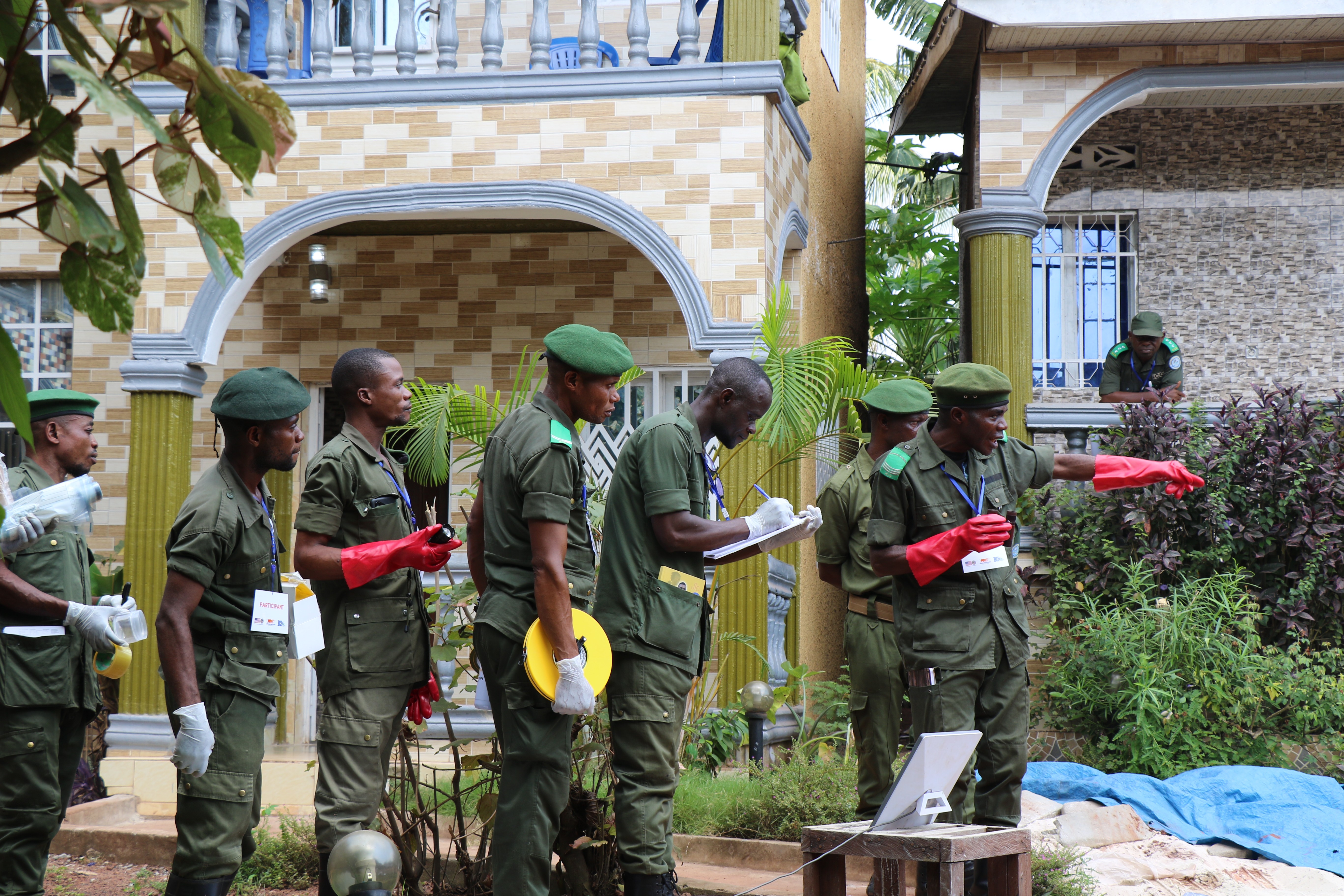 AWF renforce les capacités des écogardes de Lomako et d’Iyondji pour lutter efficacement contre les crimes fauniques et protéger les bonobos