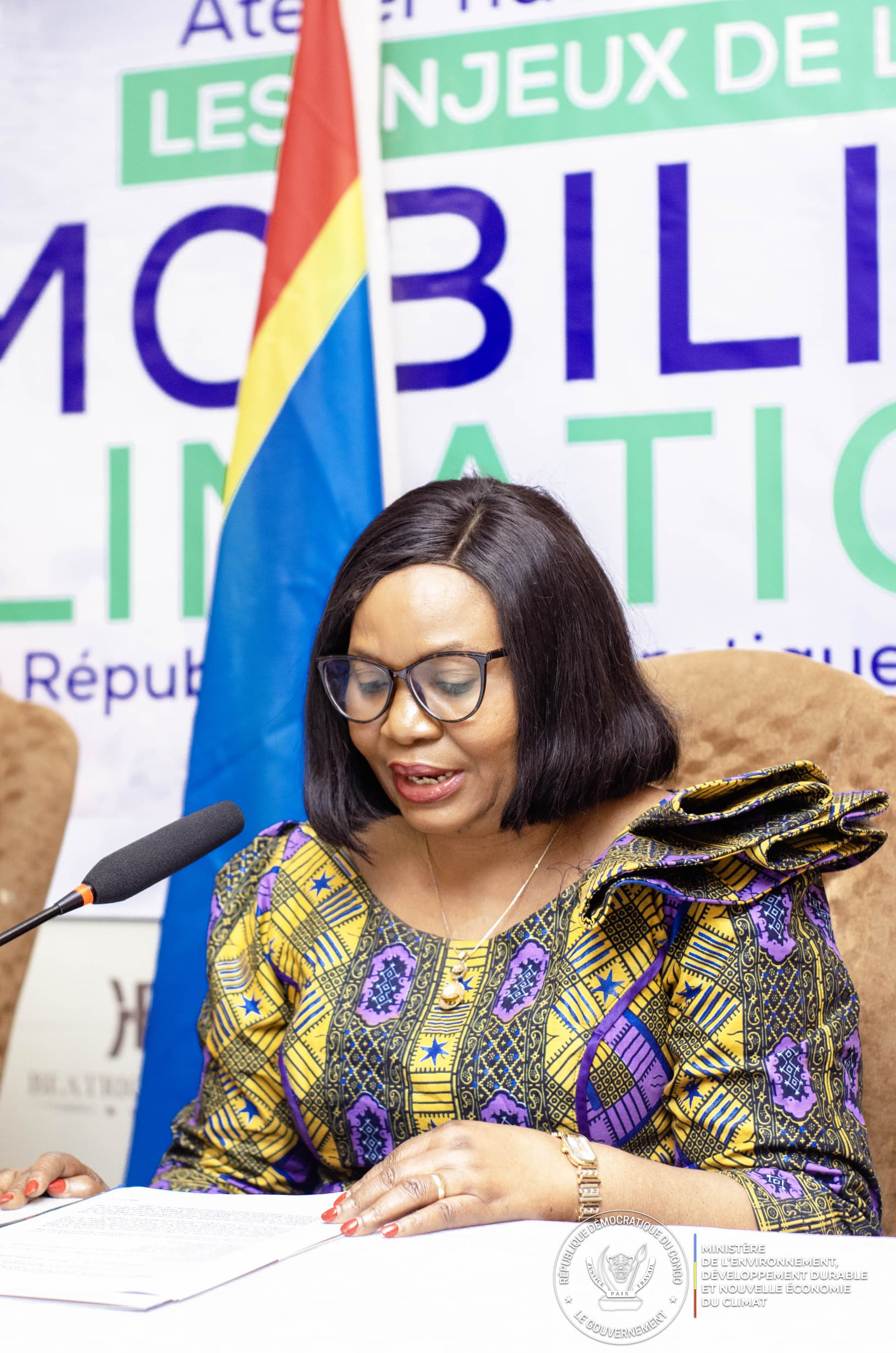 MOBILITÉ CLIMATIQUE EN RDC : LE GOUVERNEMENT POSE LES BASES D’UNE STRATÉGIE NATIONALE FACE AUX DÉPLACEMENTS LIÉS AU CHANGEMENT CLIMATIQUE