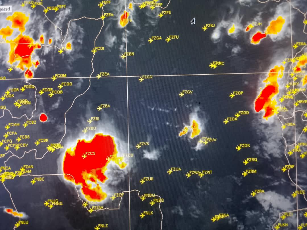 ALERTE MÉTÉO : DES ORAGES ET PLUIES MENACENT KINSHASA CETTE NUIT